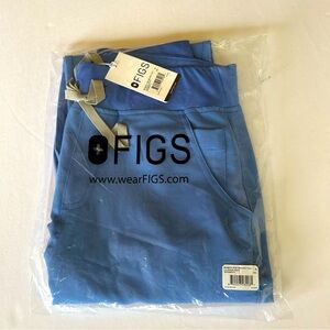 FIGS High Waisted Yola Scrub Pants 2.0, Ladies Size Small, NWT, Ceil Blue